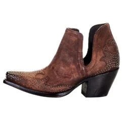 Women's Ariat Chocolate Wingtip Dixon Boot -Beste Western Cowboy Store 10038306 2