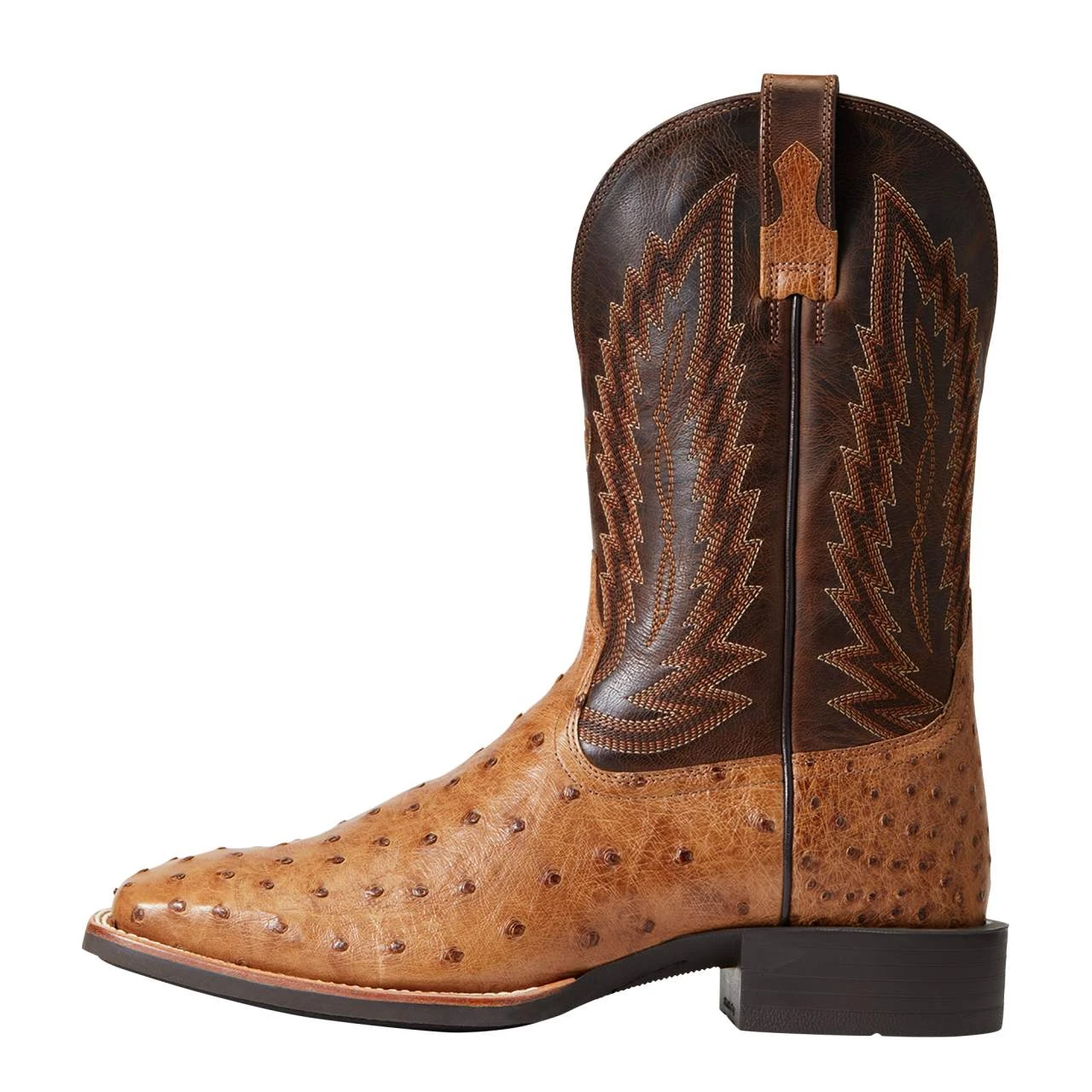 Ariat Men`s Quantum Primo Ranger FQ Ostrich 11` Beam Brown Top Square Toe Boots Ariat Men`s Quantum Primo Ranger FQ Ostrich 11` Beam Brown Top Square Toe Boots -Beste Western Cowboy Store 10040281 1