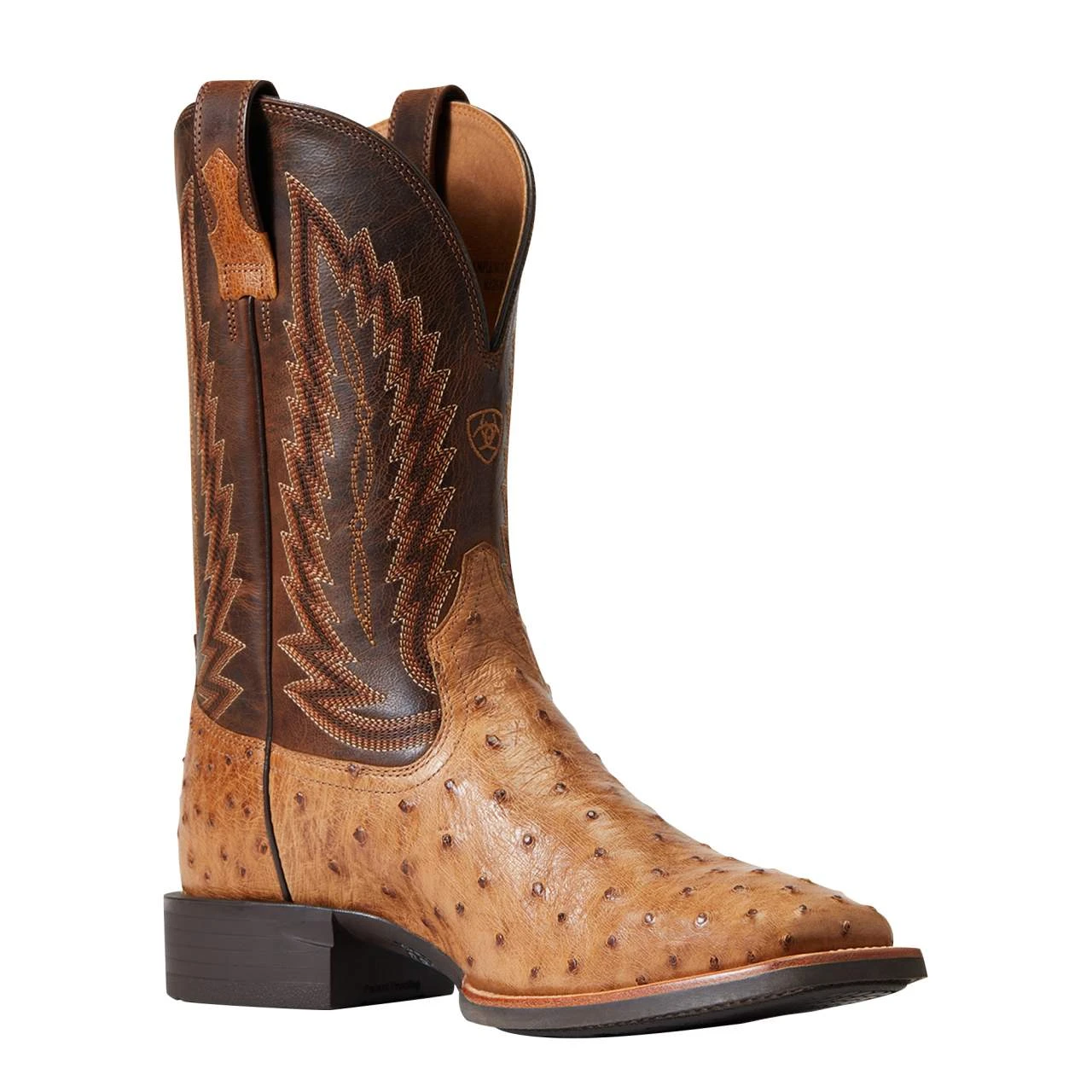 Ariat Men`s Quantum Primo Ranger FQ Ostrich 11` Beam Brown Top Square Toe Boots Ariat Men`s Quantum Primo Ranger FQ Ostrich 11` Beam Brown Top Square Toe Boots -Beste Western Cowboy Store 10040281 3