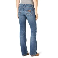 Wrangler Women's Retro Sadie Boot Cut Jeans 4 Wrangler Women's Retro Sadie Boot Cut Jeans -Beste Western Cowboy Store 1007MWZRT 3