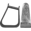 NRS Angled Engraved 3in Roper Stirrup -Beste Western Cowboy Store 1023 default l
