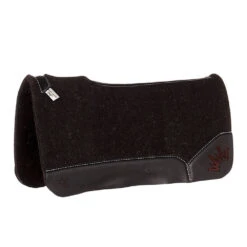 Best Ever Pads OG 3/4in. Felt Saddle Pad With Black Wear Leathers