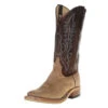 Anderson Bean Men's American Distressed Buffalo 13in. Chocolate Mad Cat Top Crepe Sole -Beste Western Cowboy Store 108534 default l
