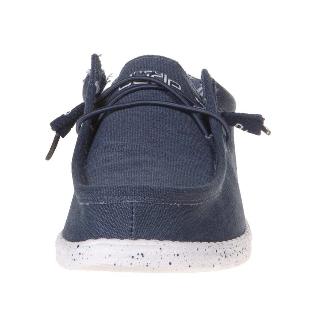 Heydude Men's Hey Dude Blue Wally Stretch Casual Shoe Heydude Men's Hey Dude Blue Wally Stretch Casual Shoe -Beste Western Cowboy Store 110382600 1