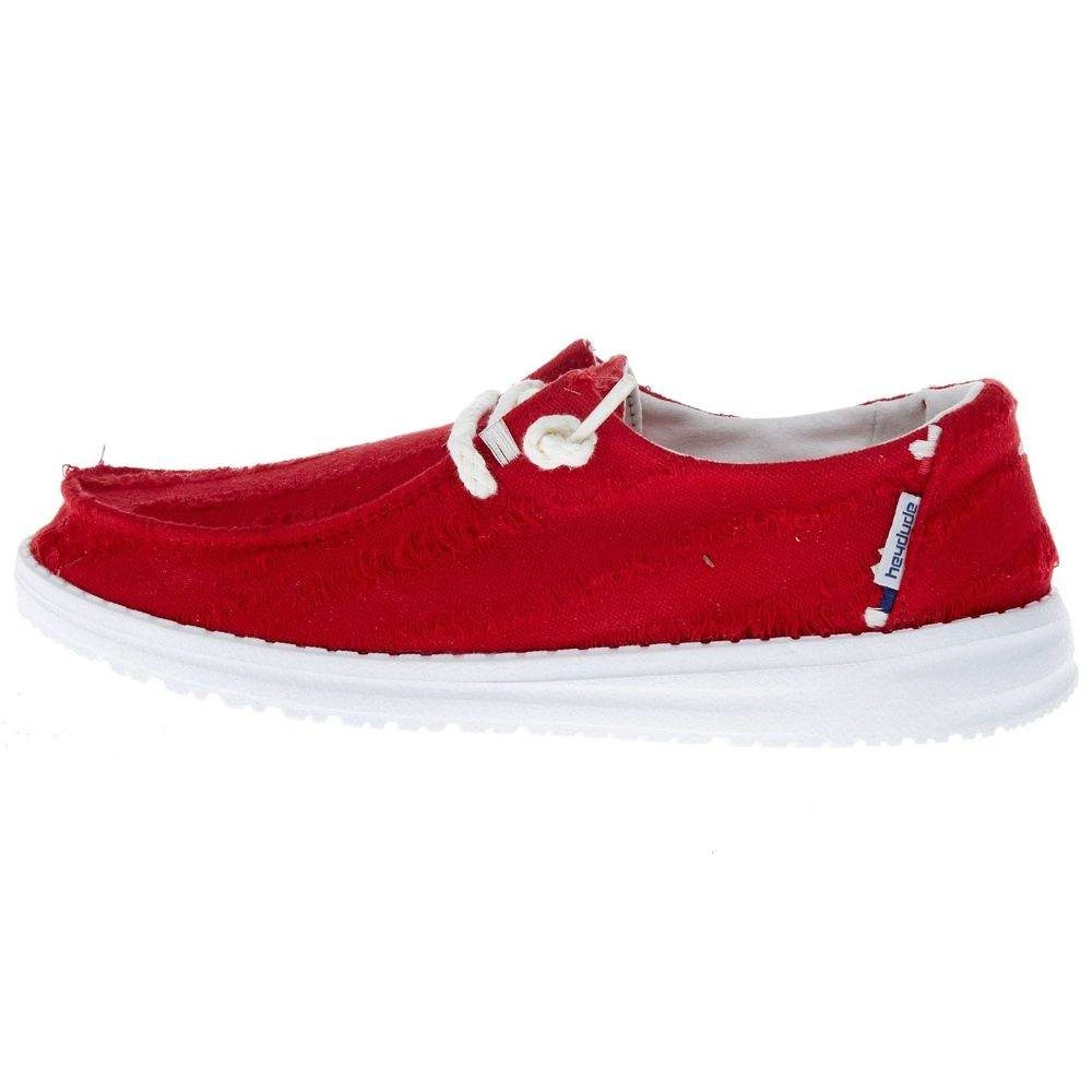 Heydude Women`s Hey Dude Wendy Boho Distressed Salsa Red Casual Heydude Women`s Hey Dude Wendy Boho Distressed Salsa Red Casual -Beste Western Cowboy Store 121410238 03