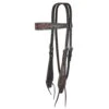 Circle Y Saddlery Dark Flash Arizona Flower Browband Headstall -Beste Western Cowboy Store 132418 default l