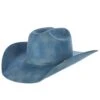 Jw Brooks Custom Hats 50X Robins Egg Smoke 4 1/4in. Brim Felt Cowboy Hat -Beste Western Cowboy Store 139895 default l
