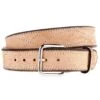 Texas Saddlery Men's Rough Out Figure Eight Stitch Belt