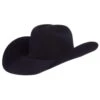 American Hats AHC 40X Rancher Crease Black Self Band 4 1/2in. Brim Felt Cowboy Hat 1 American Hats AHC 40X Rancher Crease Black Self Band 4 1/2in. Brim Felt Cowboy Hat -Beste Western Cowboy Store 144465 default l