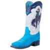 Corral Women`s Blue Suede Inlay Cowgirl Boot -Beste Western Cowboy Store 144690 default l