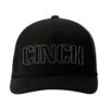 Cinch Black Logo On Black Flex Fit Cap -Beste Western Cowboy Store 148392 default l