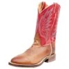 Tony Lama Men`s Brayden Cedar Brown 11in. TImeless Red Top Round Toe -Beste Western Cowboy Store 148666 default l