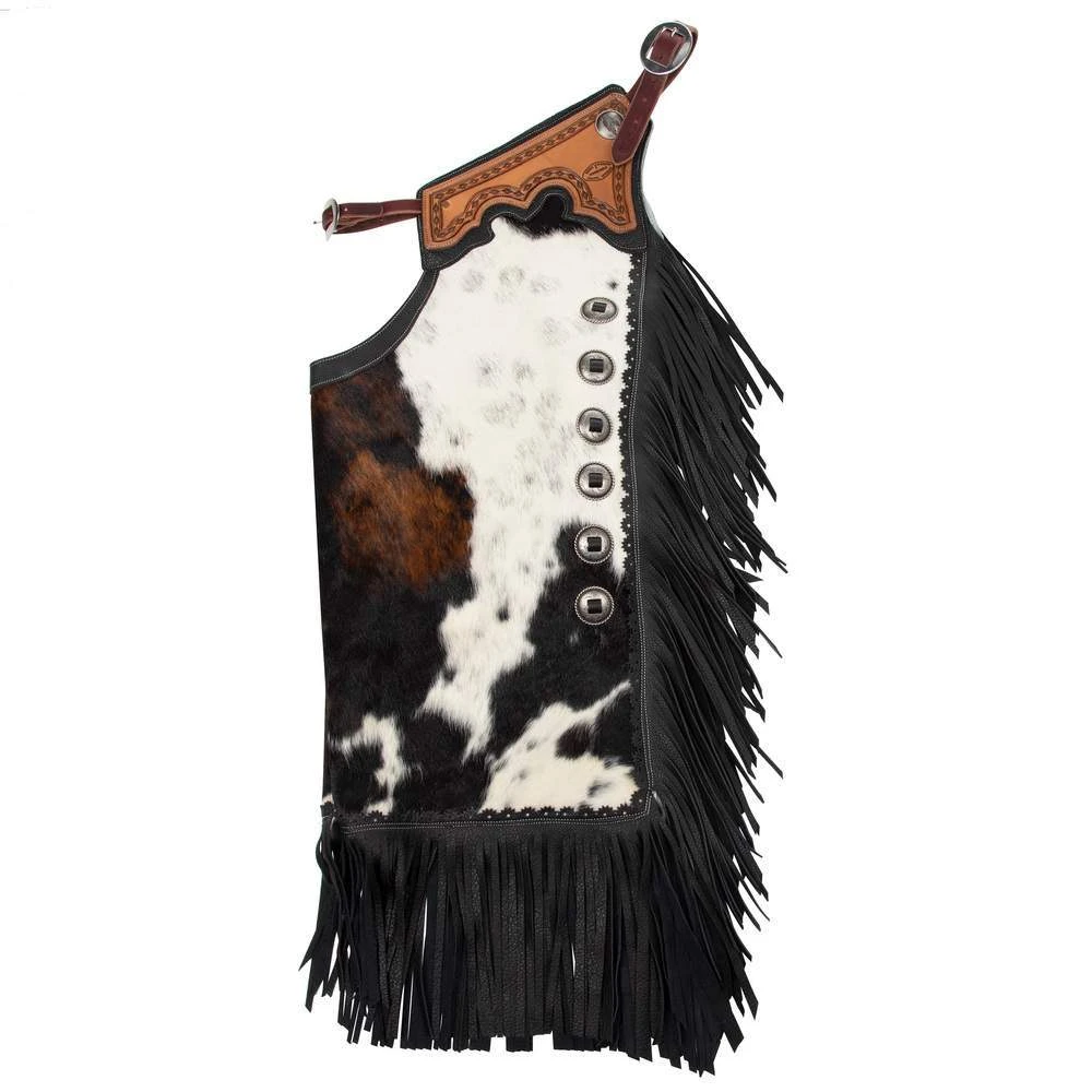 Rockin` Y Saddlery Adult Hair-On Cowhide Leather Chinks Rockin` Y Saddlery Adult Hair-On Cowhide Leather Chinks -Beste Western Cowboy Store 149224 default l