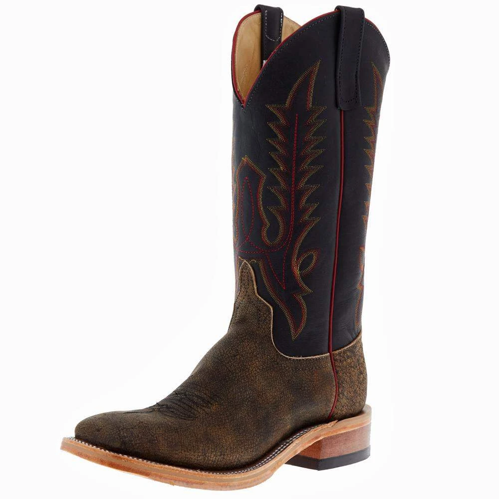 Anderson Bean Men's Ride Ready Tan Safari Cape Buffalo Black Buffamonte Anderson Bean Men's Ride Ready Tan Safari Cape Buffalo Black Buffamonte -Beste Western Cowboy Store 159464 default l