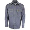 Western Welder Men's FR Cotton Twill Welding Shirt -Beste Western Cowboy Store 163851 default l