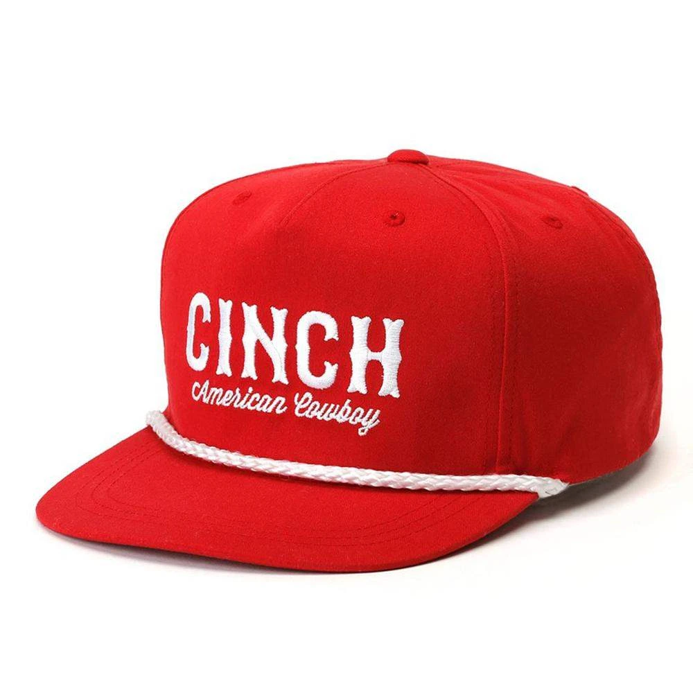 Cinch Mens Red High Profile Cap Cinch Mens Red High Profile Cap -Beste Western Cowboy Store 164459 default l