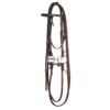 Nrs Tack Horse Bridle Set With Twisted Wire Dog Bone Snaffle Bit -Beste Western Cowboy Store 165088 default l