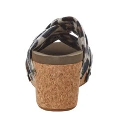 Corkys Footwear Women`s Corky's Cheerful Gold Cheetah Wedge -Beste Western Cowboy Store 30 5394 GOLDCHEETAH 4