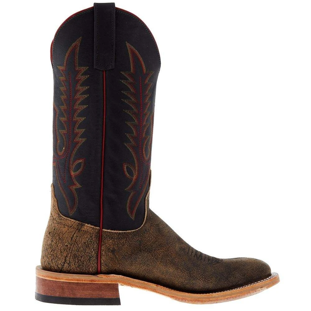 Anderson Bean Men's Ride Ready Tan Safari Cape Buffalo Black Buffamonte Anderson Bean Men's Ride Ready Tan Safari Cape Buffalo Black Buffamonte -Beste Western Cowboy Store 332420 05