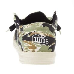 Heydude Men's Hey Dude Wally Tiger Camo Casual Shoe -Beste Western Cowboy Store 40004 9CJ 04