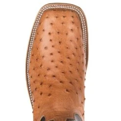 Anderson Bean NRS Ride Ready Women's Cognac Mad Dog Full Quill Ostrich Boots -Beste Western Cowboy Store 4076M 5