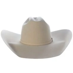American Hats 40X Bone Self Band 5in. Brim Open Crown Felt Cowboy Hat 4 American Hats 40X Bone Self Band 5in. Brim Open Crown Felt Cowboy Hat -Beste Western Cowboy Store 40XBONES5 21