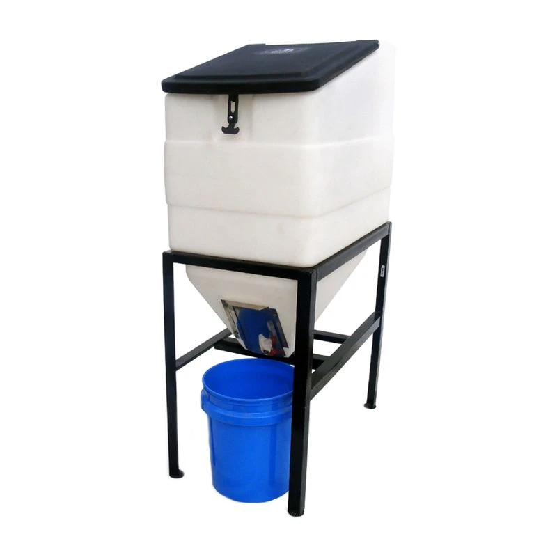 High Country Plastics 270lb Capacity Feed Bin With Stand High Country Plastics 270lb Capacity Feed Bin With Stand -Beste Western Cowboy Store 59249 default l