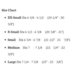 Resistol Ridesafe Felt Cowboy Hat 4 Resistol Ridesafe Felt Cowboy Hat -Beste Western Cowboy Store HFRIDE 02407 size 20chart