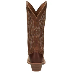 Justin Boots Women`s Rein Waxy Tan 12` Sand Brown Top -Beste Western Cowboy Store JST 006 L2962 3
