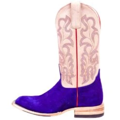 Macie Bean Women's Top Hand Bean Purple Suede Cowgirl Boot -Beste Western Cowboy Store M2026 3