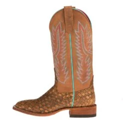 Macie Bean Women's Unbeweveable Crazy Train-13in Honey Crazy Boots -Beste Western Cowboy Store M9092 2