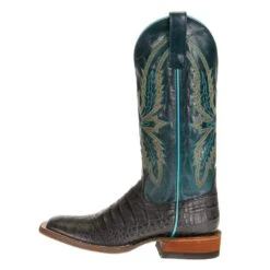 Macie Bean Boots Women's Bite In Shining Armour Turquoise Top Boot -Beste Western Cowboy Store M9141 2
