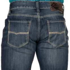 Rock N Roll Cowboy Mens N Double Barrel Relaxed Fit Straight Leg Jeans -Beste Western Cowboy Store MOS8553 3