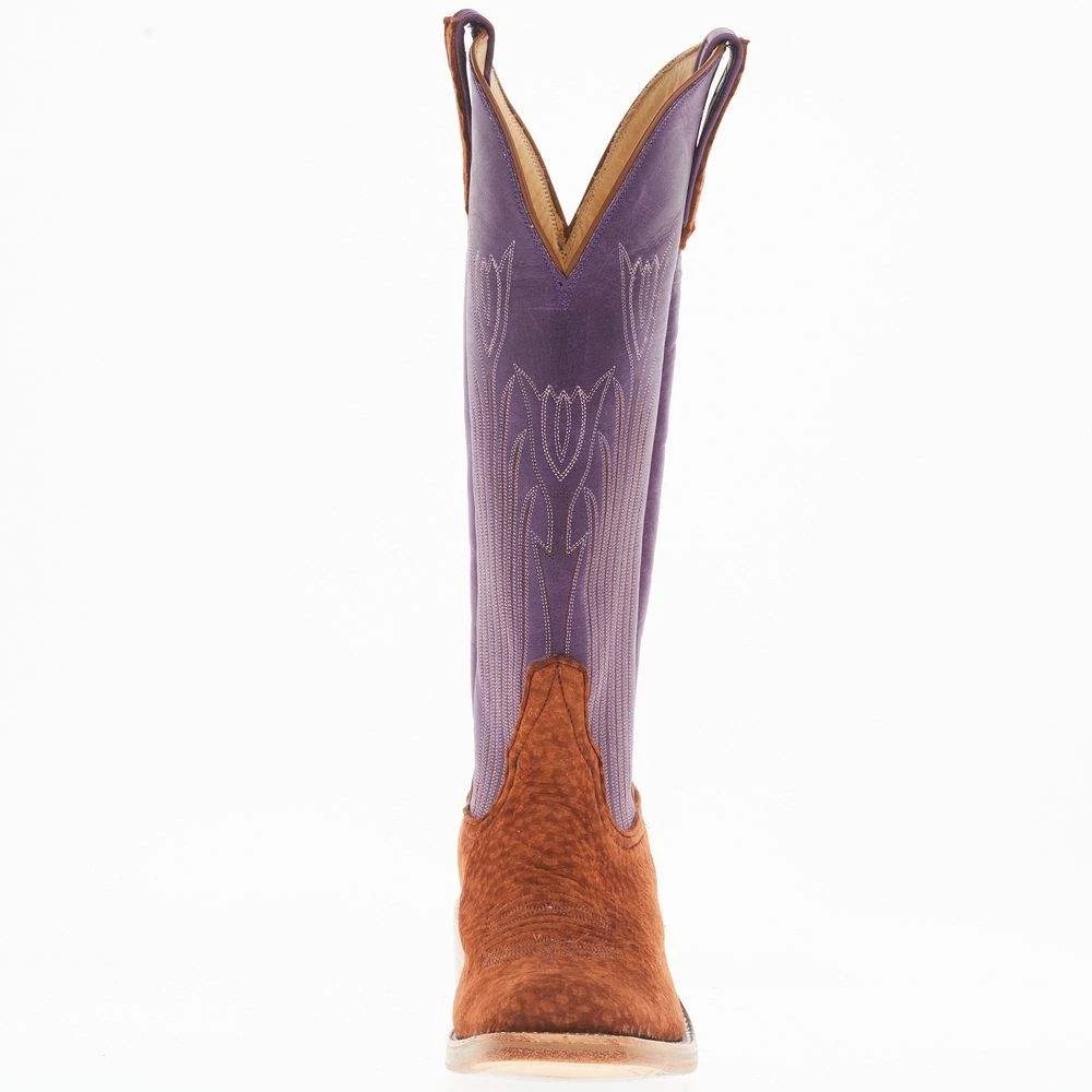 Rios Of Mercedes Women's Rust Carpincho Violet Buffamonte Top Boot Rios Of Mercedes Women's Rust Carpincho Violet Buffamonte Top Boot -Beste Western Cowboy Store RIOS 106 02