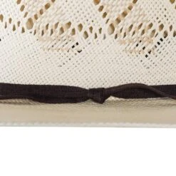 Rodeo King Ivory The Wind Shantung 4 1/2in. Brim Open Crown Straw Cowboy Hat -Beste Western Cowboy Store RK318 4