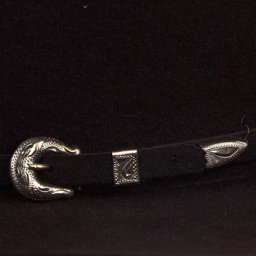 Rodeo King 10X Black Cherry 4 1/2in. Brim Self Band Open Crown Felt Cowboy Hat Rodeo King 10X Black Cherry 4 1/2in. Brim Self Band Open Crown Felt Cowboy Hat -Beste Western Cowboy Store RK465 2