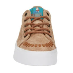Reba By Justin Women's Susie 2.0 Tan Suede Lace Up -Beste Western Cowboy Store RML069 1