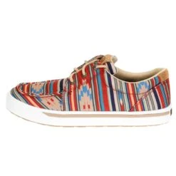 Twisted X Men's Hooey Exclusive Red Fiesta Aztec Loper Casual Shoe -Beste Western Cowboy Store SMUMHYC04 2