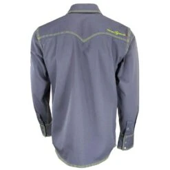 Western Welder Men's FR Cotton Twill Welding Shirt -Beste Western Cowboy Store WWFR 1104GG 02