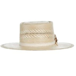 Stetson Hats Batterson Two Tone Fashion Straw Hat -Beste Western Cowboy Store XSBTSN 253496MO 02